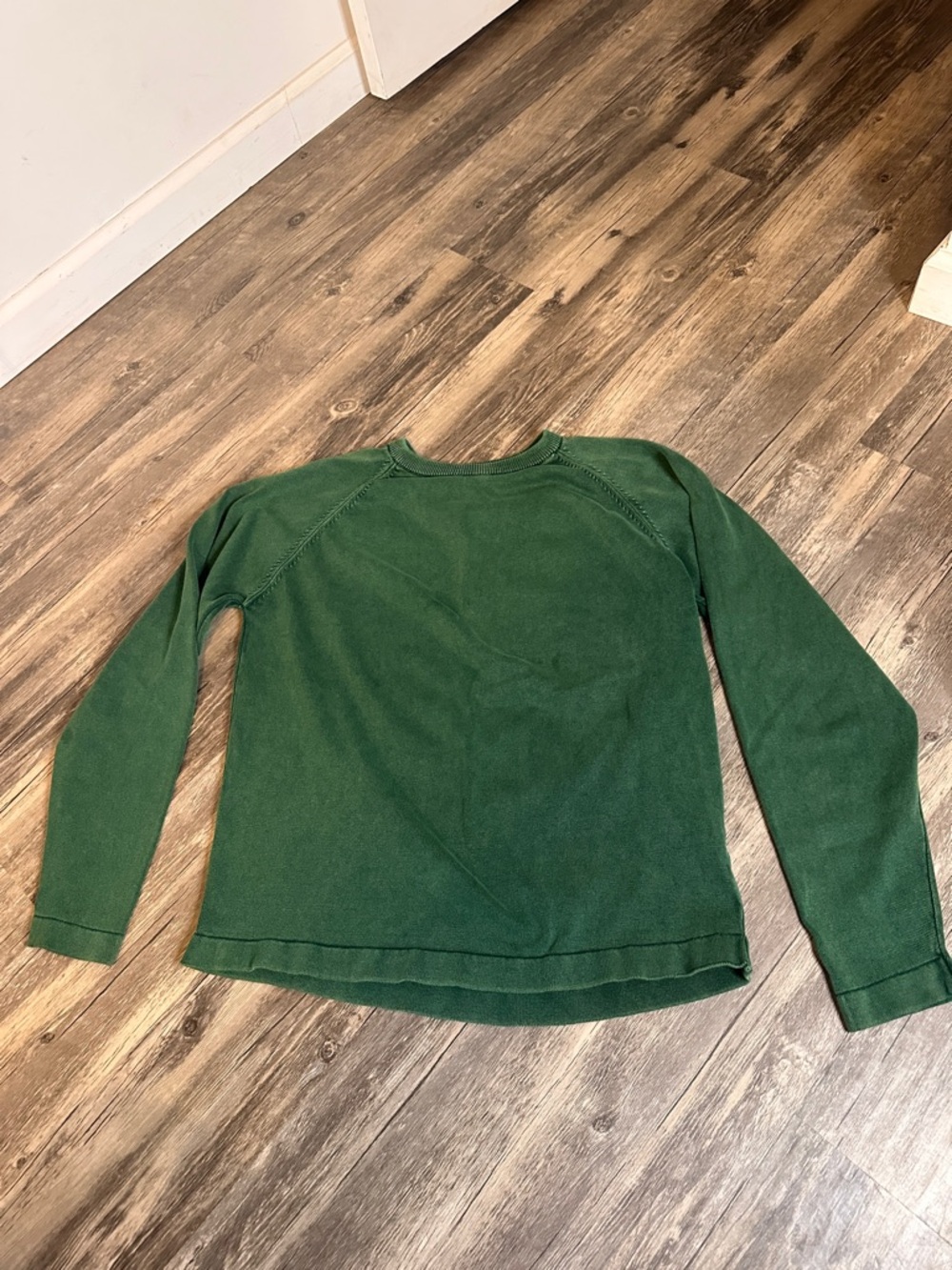 Charleston Threads‎ Men's Forest Green Crewneck Knit Sweater size medium